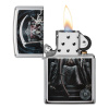ZIPPO chrom poliert color 