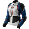 Dámska bunda REBELHORN HARDY 3.0 LADY BLUE/GREY/RED červená DARČEKY