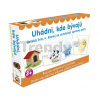 Dohány detská spoločenská hra Uhádni, kde bývajú 645-03