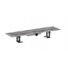 Hansgrohe RainDrain Compact Sprchový žľab 70 cm, s roštom, kefovaná nerezová oceľ 56164800-HG