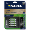 Varta LCD Smart Charger + 4x AA 2100mAh 57684101441