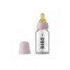 ||BIBS||Všetky značky, BIBS Baby Bottle sklenená fľaša 110ml - Dusky Lilac, BIBS Baby Bottle sklenená fľaša 110ml - Dusky Lilac, LG5013267