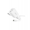 iStores by Epico Ultraboost GaN 45W sieťový adaptér EA45 s 1,2 m USB-C na USB-C kablom - biela (9915101100219)