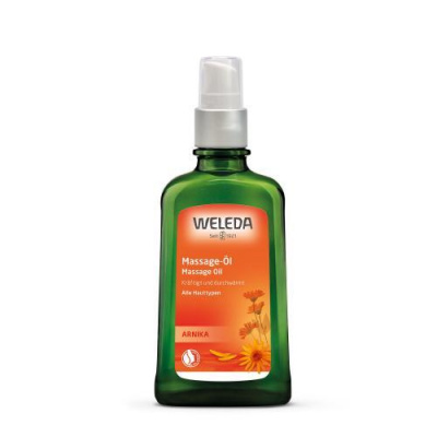 Weleda Arnica Massage Oil hrejivý masážny olej s arnikou pre ženy 100 ml