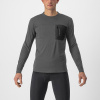 Castelli 22506 UNLIMITED MERINO 030 tmavá šedá -XL