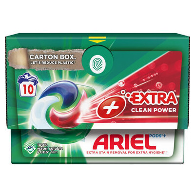 Lessive Capsule Extra Clean Power ARIEL la boite de 40 capsules