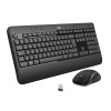 Logitech 920-008685 klávesnica Obsahuje myš Univerzálne USB QWERTY US International Čierna, Biela (920-008685)