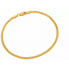 Zlatý jemný náramok - Elegant Chain