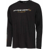 Savage Gear Tričko Signature Logo Long Sleeve T-Shirt Čierna Caviar XL
