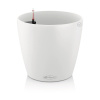 Lechuza Samozavlažovací kvetináč Classico Color, ⌀ 21 cm, 20 cm, plast, matná biela, 13170