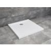 RADAWAY DOROS C 80cm sprchová vanička štvorcová nízka, so sifónom, akrylát, SDRC8080-01