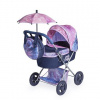 DeCuevas 85076 Skladací kočík pre bábiky so slnečníkom a taškou Magic Bubble 2024 - 60 cm