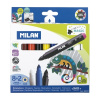 Fixy MILAN guľaté 7,5 mm MAGIC - sada 8+2 ks