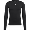 adidas teamwear Futbalové tričko termo s dlhým rukávom adidas Techfit Aeroready Long Sleeve Tee čierny HP0626 Veľkosť: XXL