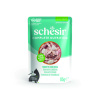 Schesir Complete Nutrition filety v želé 6 x 85 g - kapsičky - tuniak s morskou pražmou