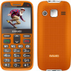 EVOLVEO EasyPhone XR, mobilní telefon pro seniory s nabíjecím stojánkem, oranžový EP-601-XR-OR