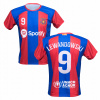 Basketbalové tričko - FC BARCELONA Lewandowski futbal t -shirt (Futbalové tričko FC BARCELONA LEWANDOWSKI, veľkosť L)