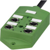Phoenix Contact SACB-4/4-L-10,0PUR SCO 1517097 pasívny box senzor/ aktor rozdeľovač M12 s kovovým závitom 1 ks; 1517097