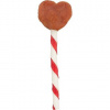 Valentine Heart Lollipop, kuracie lízatko tvar srdca, 12 cm/15 g [150 ks] - LIMITOVANÁ PONUKA