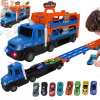 KOVOVÝ MODEL NÁKLADNÉHO AUTOMOBILU TIR BIEDRONKA KONTENER NÁKLADNÉ AUTO Dĺžka 24 cm
