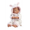 Llorens Realistická bábika bábätko s mäkkým látkovým telom 32 cm Little baby