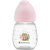 Dojčenská fľaša 180 ml 3m+ Savanna Pink