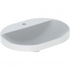 Geberit VariForm Zapustené umývadlo 60 x 45 cm bez prepadu, biele 500.734.01.2