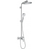 Hansgrohe Sprchový systém Crometta S na stěnu s pákovou baterií chrom 27269000