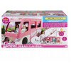 Mattel Barbie Karavan snov s obrovskou šmykľavkou, 76 cm dlhá šmykľavka, 60 herných dielikov, Dream Camper HCD46