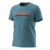 Dynafit Graphic Co Storm Blue Range Pánske Tričká Veľkosť 48