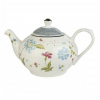 Porcelánový čajník a konvička na kávu LAURA ASHLEY ELVEDEN WHITE BIELY 1,2 l