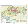 Nástenná mapa Slovensko - ochrana prírody a životné prostredie