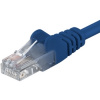 Premiumcord sp6asftp010B Patch, CAT6a S-FTP, RJ45-RJ45, AWG 26/7, 1m, modrý