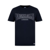 Lonsdale Tee Shirt Mens Black 2XL