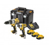 Dewalt Kombinovaná sada DCD996 + DCF887, nabíjačka, TSTAK DCK276P3T