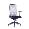 OFFICE PRO s.r.o. Kancelárska stolička CALYPSO GRAND bez podhlavníka, šedá