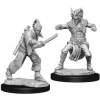 Dungeons & Dragons Nolzur's Marvelous Miniatures - Male Human Monk 2-pack, 4 cm