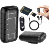 MINI ŠPIONÁŽNY DIKTAFÓN PODSLUCH DISKRÉTNY ZÁZNAMNÍK ZVUKU 500h +128gb