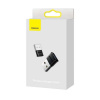 Baseus Baseus HUB BA04 mini Bluetooth 5.0 adapter USB receiver computer transmitter Black (ZJBA000001)