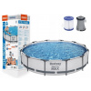 Rámový bazén 366 x 76 cm Bestway 56416 (Rámový bazén 366 x 76 cm Bestway 56416)