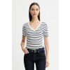 Tommy Hilfiger tričko dámske bavlnené WW0WW40584 tmavomodrá M