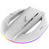 iPega P5S035SA vertikálny stojan, 2xUSB-A s RGB pre PS5 Slim/PS5 Pro, biely 57983125755