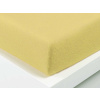 XPOSE® Froté plachta Exclusive - žltá 180x200 cm, Froté