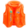 BabySafety 7563 Nafukovacia záchranná vesta pre deti, oranžová L