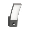 LED vonkajšie nástenné svietidlo Philips 8719514417731 Splay IP44 12 W 1200 lm 4000 K antracit so senzorom pohybu