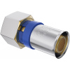 Mexen PEX-P lisovací spojka, lisovací PEX redukcia 25 x 3/4 GW - W97122-2534F-00