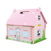 Bigjigs Toys Prenosný drevený domček pre bábiky Bigjigs Toys