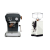 Ascaso Dream PID, Anthracite + Eureka Mignon Perfetto, CR white