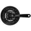 Kľučky 3 Shimano Tourney FC-TY501-L 48x38x28z/175mm, s krytom
