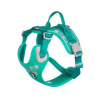 Postroj Hurtta Weekend Warrior pávia zeleň 40-45cm